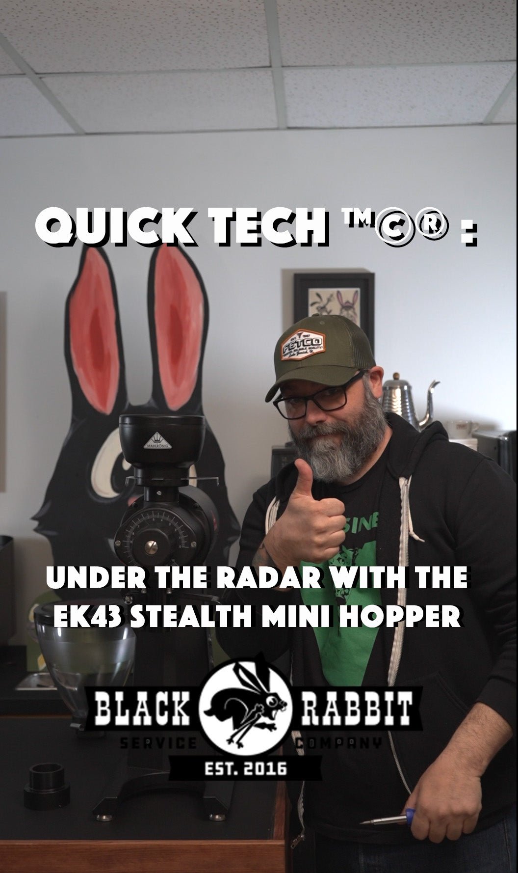 Quick Tech ™©® : Under The Radar With The EK43 Stealth Mini Hopper - Black Rabbit Service Co.