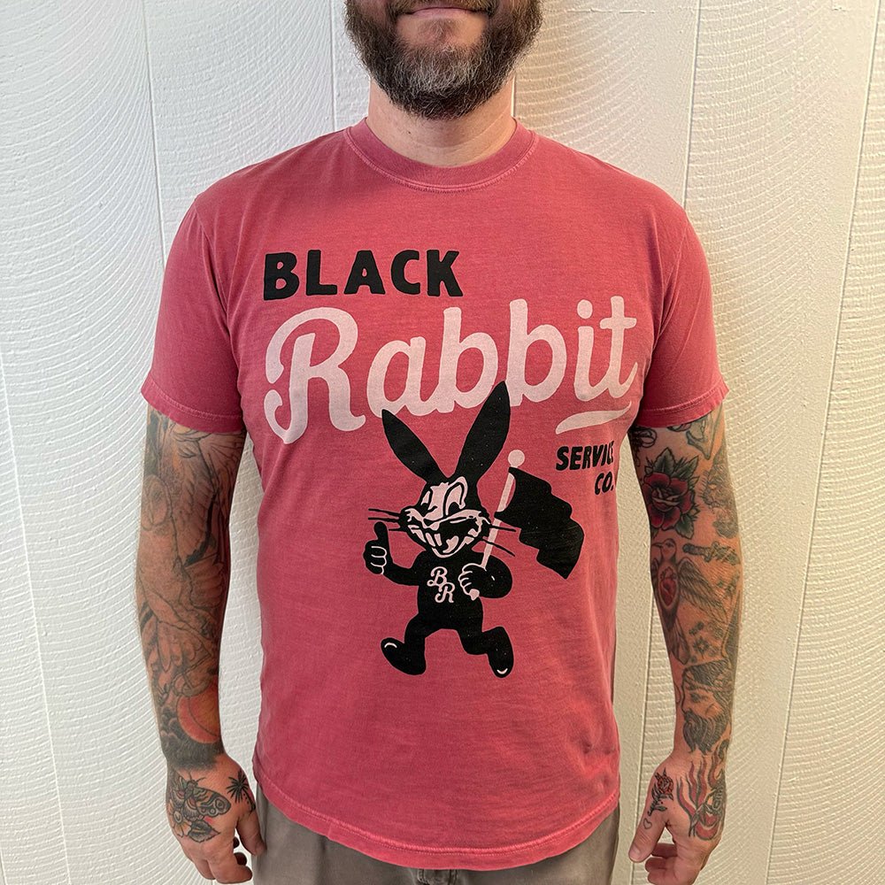 Black Rabbit Flag Tee - Black Rabbit Service Co.