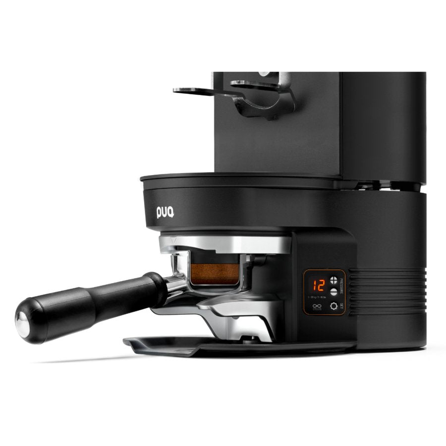 PUQPress Gen 5 M3 - Automatic Coffee Tamper for Mahlkonig E65S & E65S GBW Grinders - Black Rabbit Service Co.