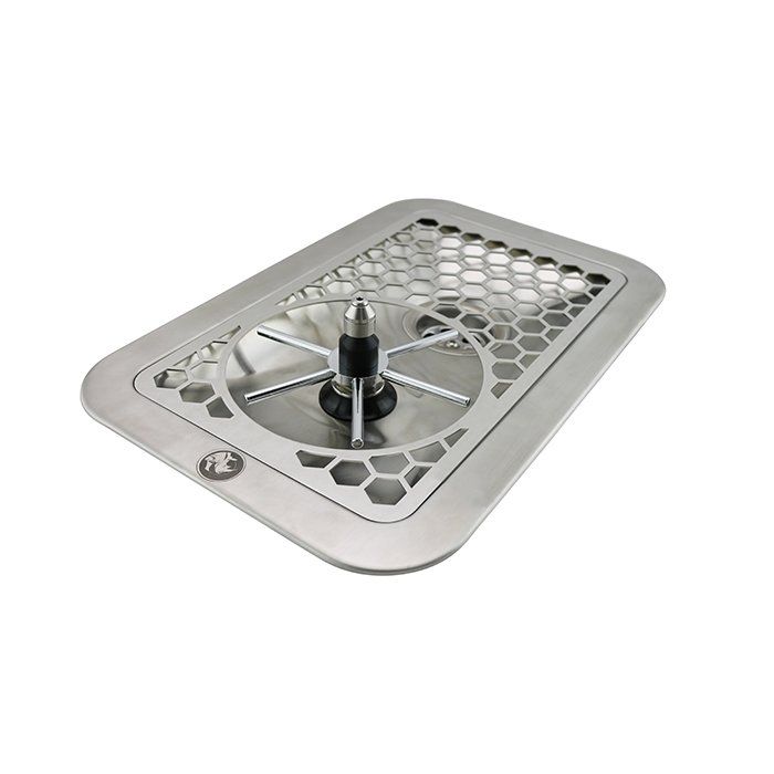 Rhino Pitcher Rinser - 300mm - Spinjet - Black Rabbit Service Co.