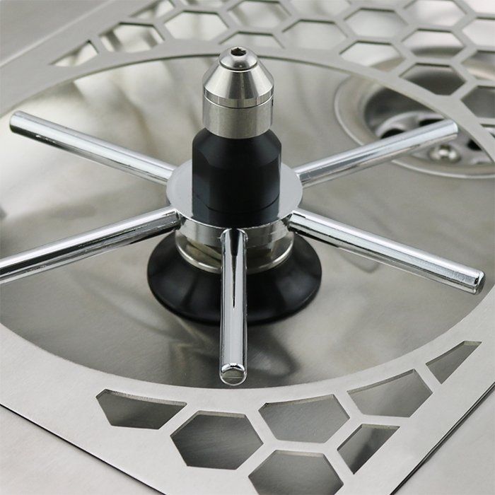 Rhino Pitcher Rinser - 300mm - Spinjet - Black Rabbit Service Co.