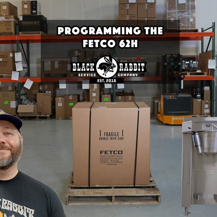 How to Program the Fetco 62H Brewer - Black Rabbit Service Co.