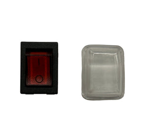 10701758 Rancilio Main Switch Plus Cover - Black Rabbit Service Co.