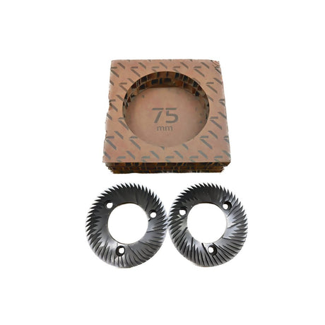 15080002 Nuova Simonelli Mythos/Mdj Stainless Steel Burrs - Black Rabbit Service Co.