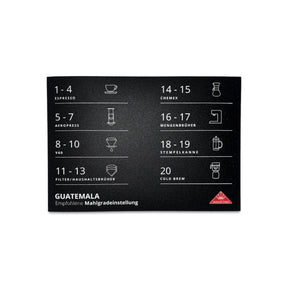703583 Mahlkonig Recipe Information German - Black Rabbit Service Co.
