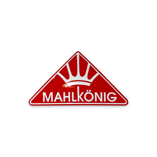 703808 Mahlkonig Mahlkonig Emblem (2X) Red (Aluminium3D) - Black Rabbit Service Co.