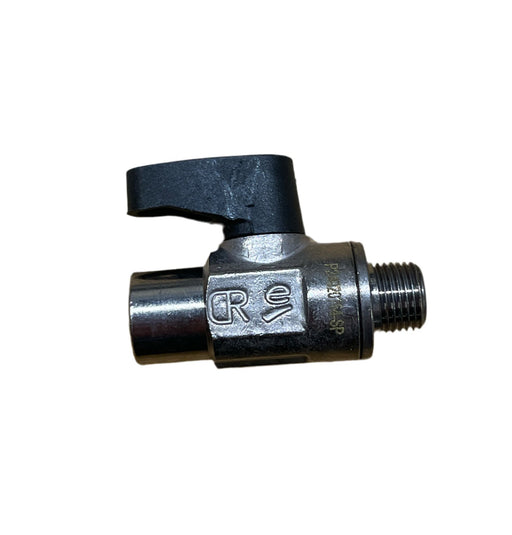 B.2.016 La Marzocco Ball Valve G1/8F - R1/8M Brass Treated - Black Rabbit Service Co.