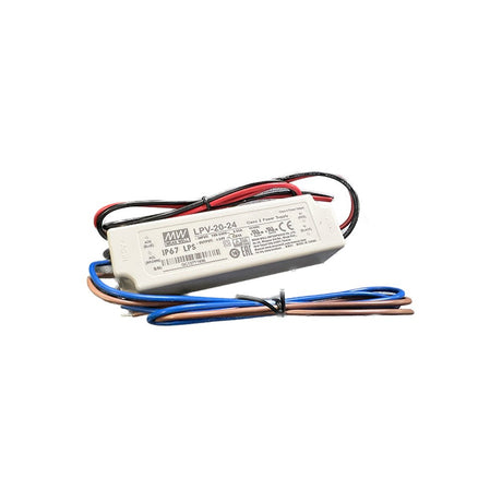 Barista Lights 24 Volt 20 Watt LED Power Supply - Black Rabbit Service Co.