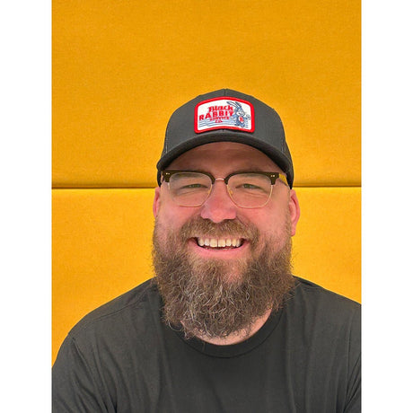 Black Rabbit Anderson Trucker Hat - Black Rabbit Service Co.