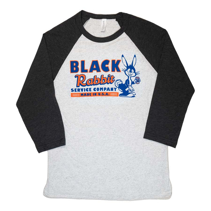 Black Rabbit Service Co Baseball Tee - Black Rabbit Service Co.