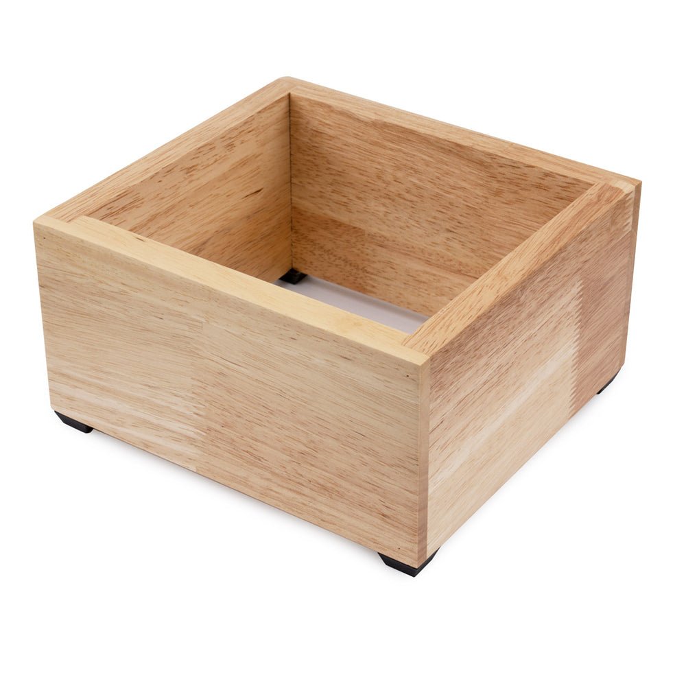 Deluxe Wood Set Closed Bottom Knock Box - Black Rabbit Service Co.