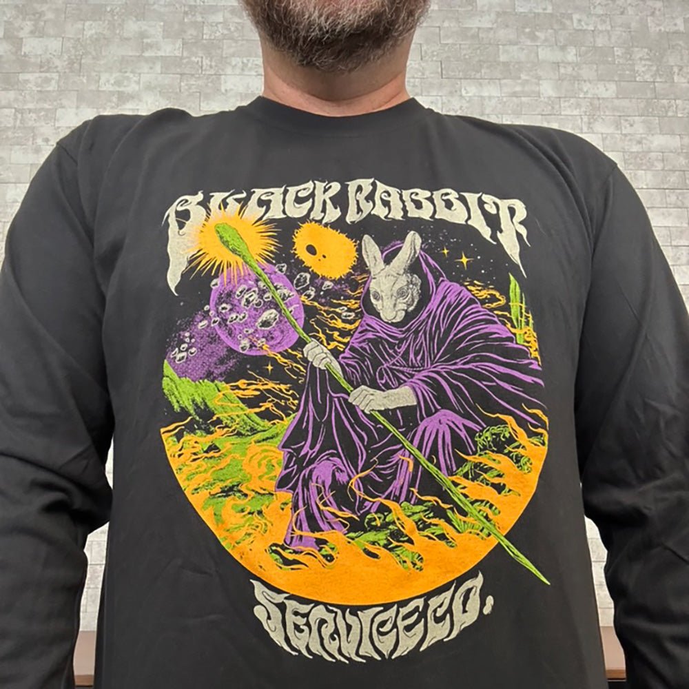 Druid Rabbit Long Sleeve T-Shirt – Black Rabbit Service Co.