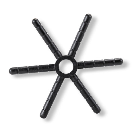 Espresso Parts Black Plastic Pitcher Rinser Star - Black Rabbit Service Co.