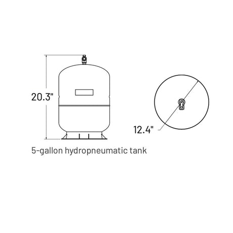 Everpure EZ RO 200/ 5G-BL Reverse Osmosis system - Black Rabbit Service Co.