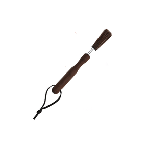 Grinder Brush with Wood Handle and Leather Strap - Black Rabbit Service Co.
