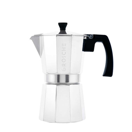 Grosche Stovetop Espresso Maker (BLACK) - Black Rabbit Service Co.