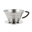 Kalita Wave Stainless Steel Dripper - 185 - Black Rabbit Service Co.