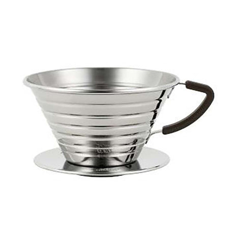 Kalita Wave Stainless Steel Dripper - 185 - Black Rabbit Service Co.