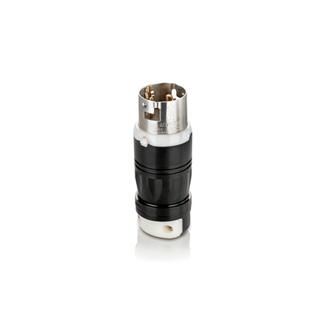 Leviton California Style 6365C Male Plug - Black Rabbit Service Co.