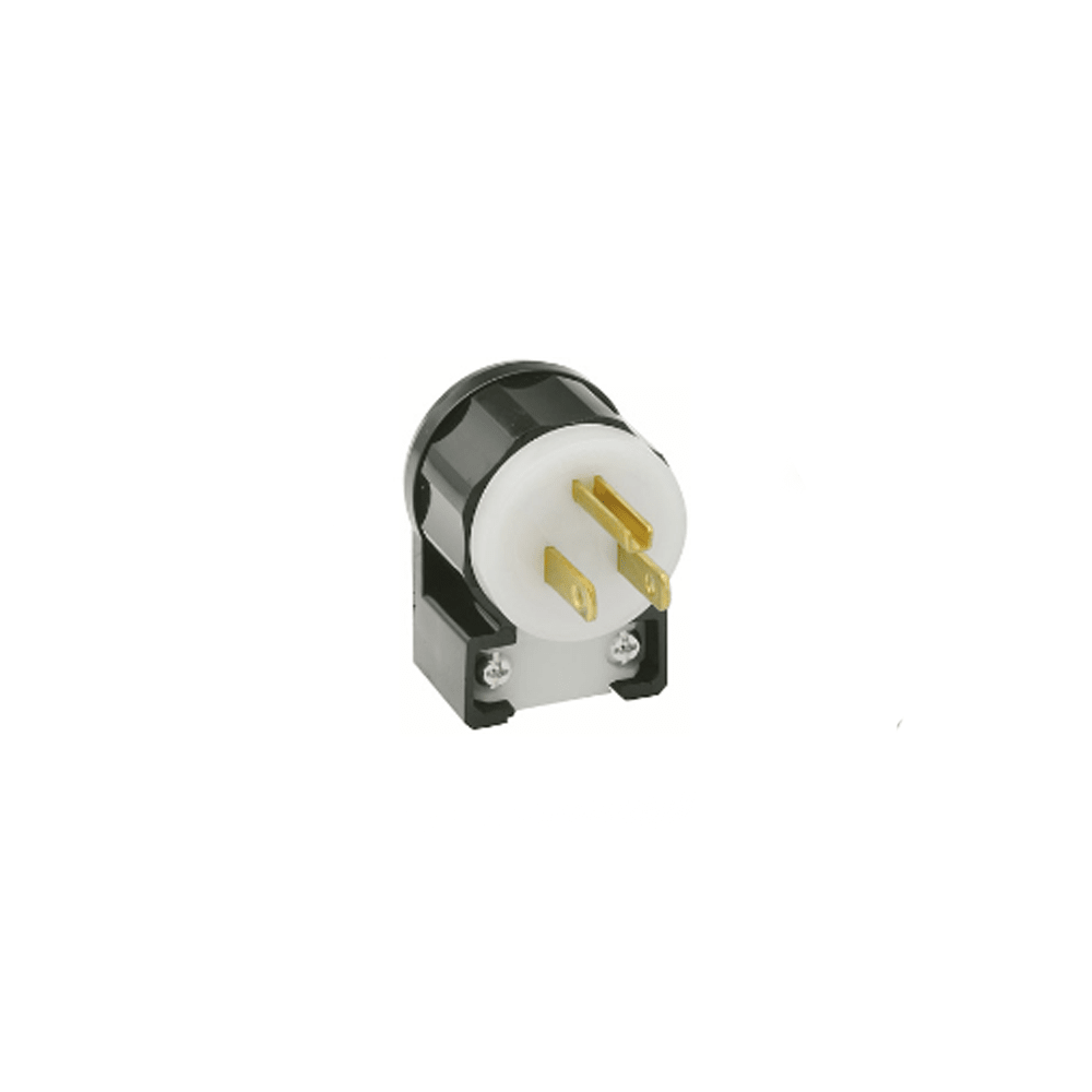 NEMA 5-15A Angle Plug Leviton 5266-CA - Black Rabbit Service Co.