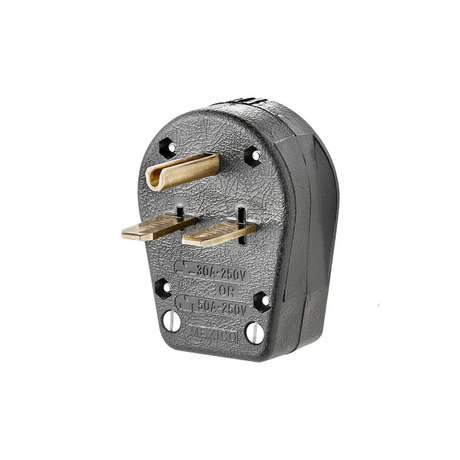 NEMA 6 - 50/6 - 30P Plug Economy Style Leviton 931 - Black Rabbit Service Co.