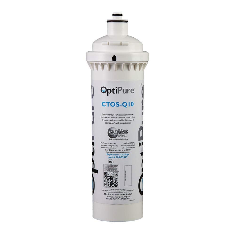 Optipure CTOS - Q10 Cartridge Qwik Twist W/ Isonet 10in - Black Rabbit Service Co.