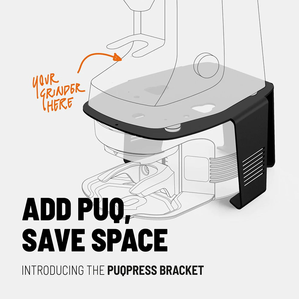 PUQPress Bracket - For Mazzer, HeyCafe, Macap and Ceado E37 - Black Rabbit Service Co.