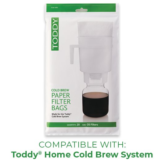 Toddy Paper Filter Bag For Original Toddy Brewer, 20PK - Black Rabbit Service Co.