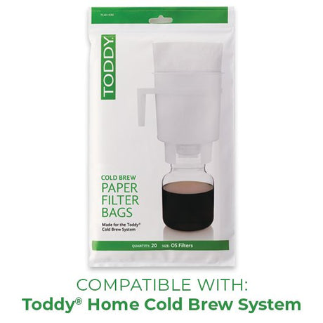 Toddy Paper Filter Bag For Original Toddy Brewer, 20PK - Black Rabbit Service Co.